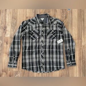 Sun & Stone Mens Large Button Down